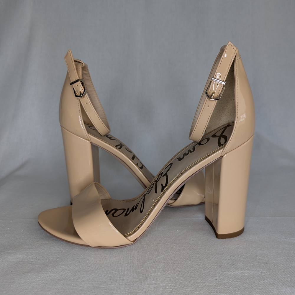 Sam Edelman - Yaro Nude Blush Patent Size 9